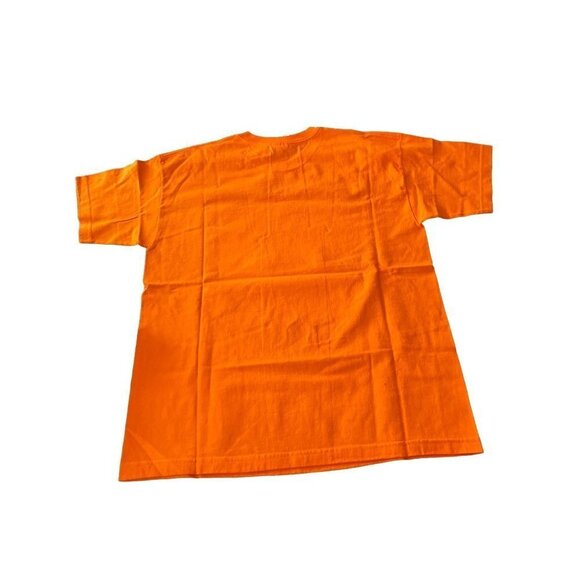 Atlas Sportswear Orange Halloween Vintage 1990's Bears in Costume T Shirt Size L - Picture 4 of 5
